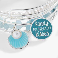 Beach Bangle Set of 5 Silver | Alex and Ani