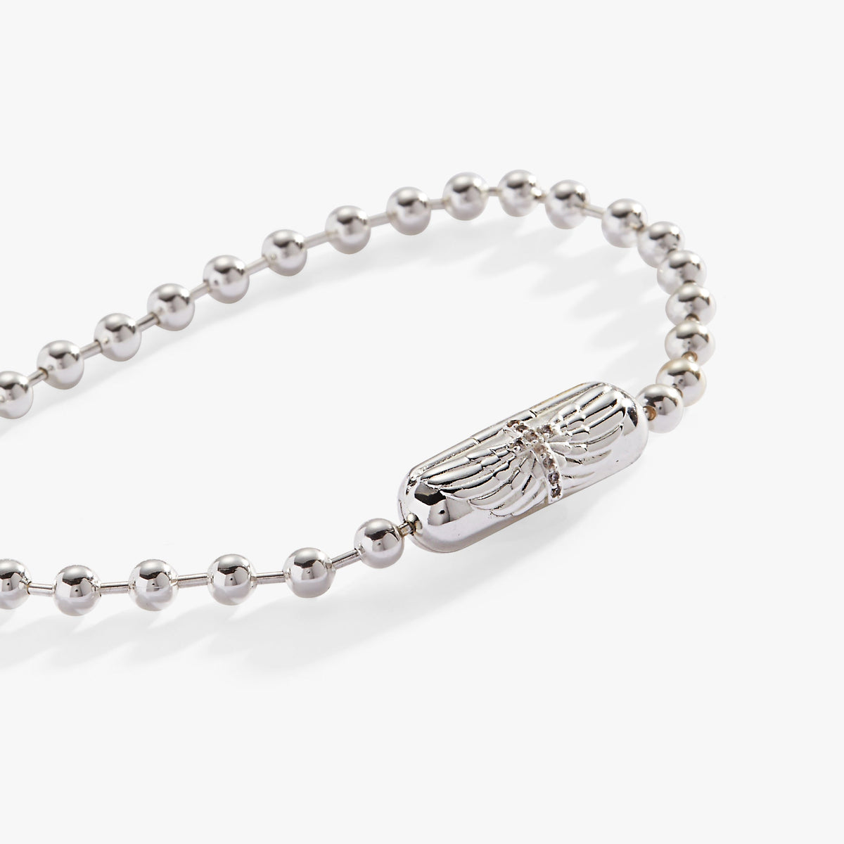 Wings with Cross Barrel Closure Bracelet Silver | Alex and Ani