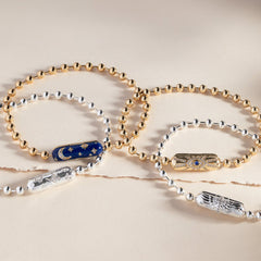 Wings with Cross Barrel Closure Bracelet Silver | Alex and Ani