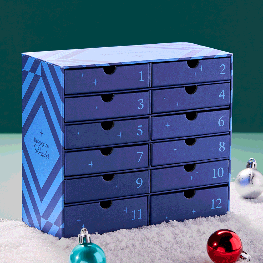 12 Pc Jewelry Set + Advent Calendar Box  | Alex and Ani