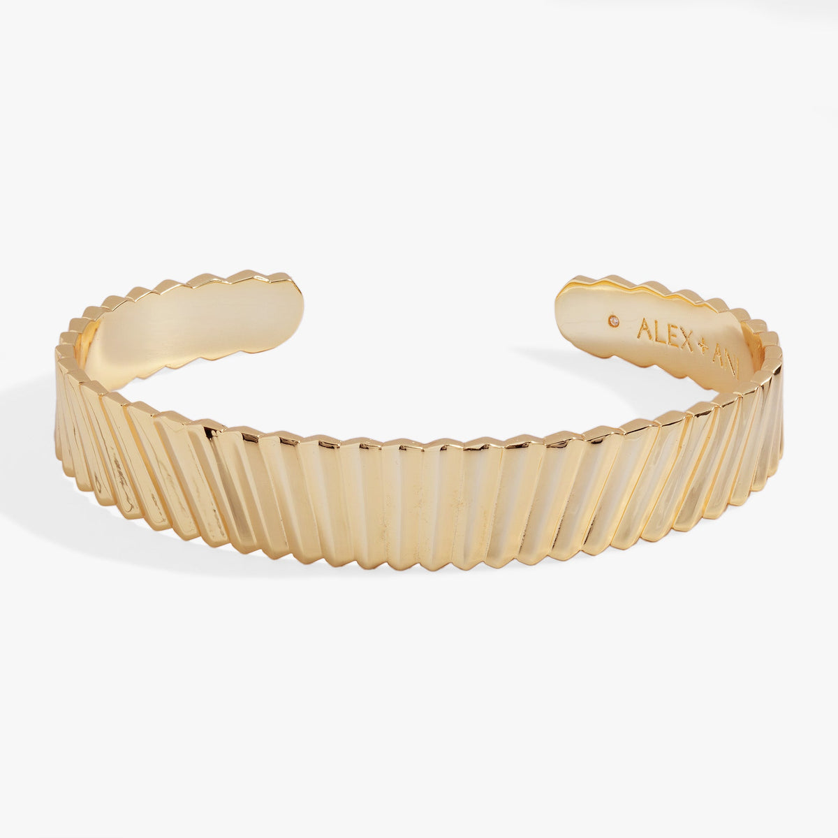 Palm Textured Cuff Gold | Alex and Ani
