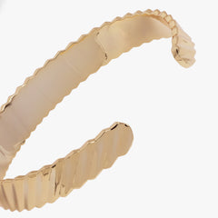 Palm Textured Cuff Gold | Alex and Ani