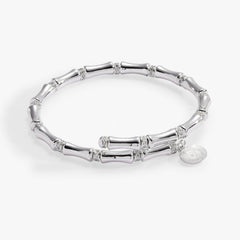 Bamboo Wrap Bracelet Silver | Alex and Ani