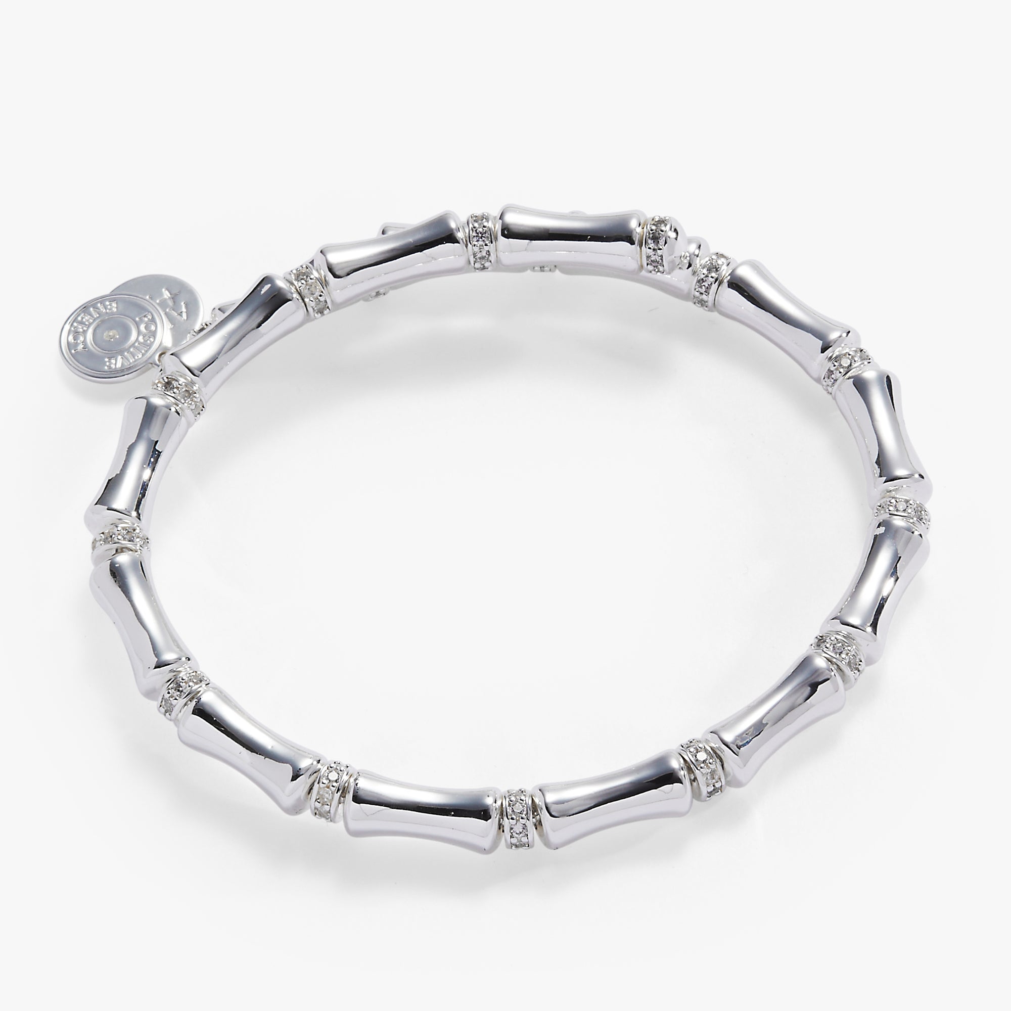Bamboo Wrap Bracelet Silver | Alex and Ani