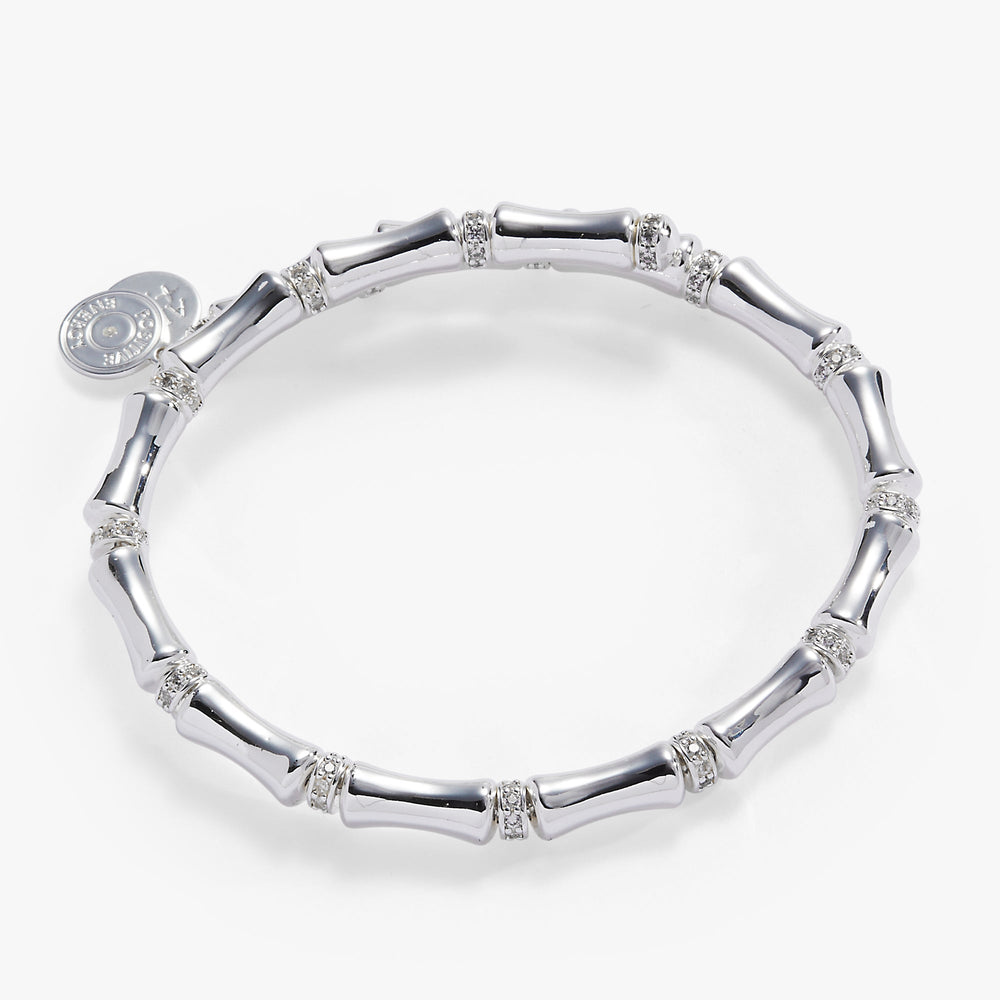 Bamboo Wrap Bracelet Silver | Alex and Ani