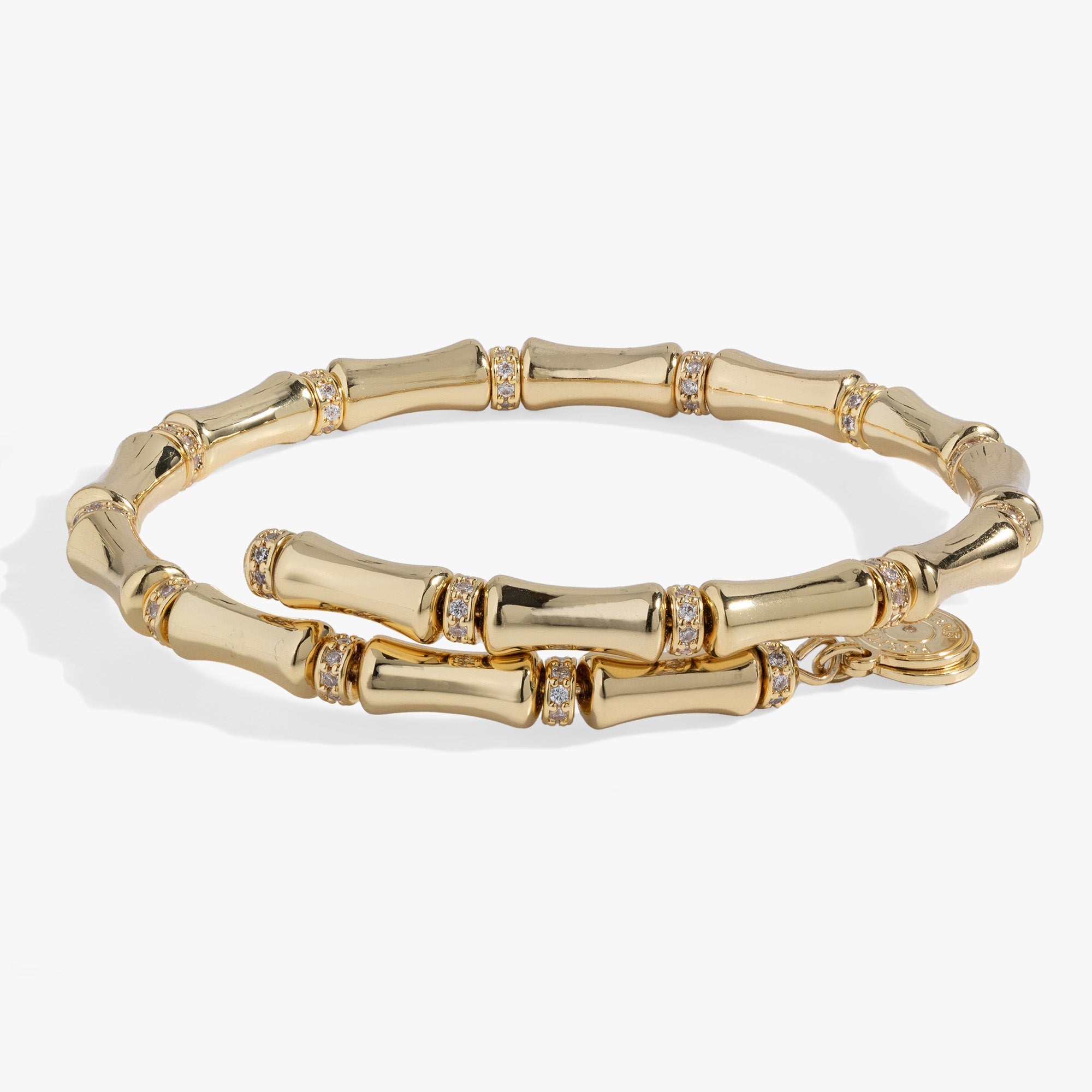 Bamboo Wrap Bracelet Silver | Alex and Ani