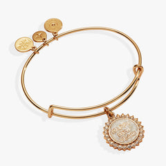 Happy New Year Crystal Bangle Gold | Alex and Ani