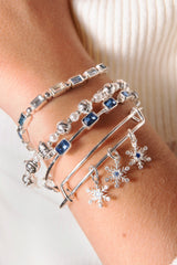 Bells Beaded Bangle Silver | Alex and Ani