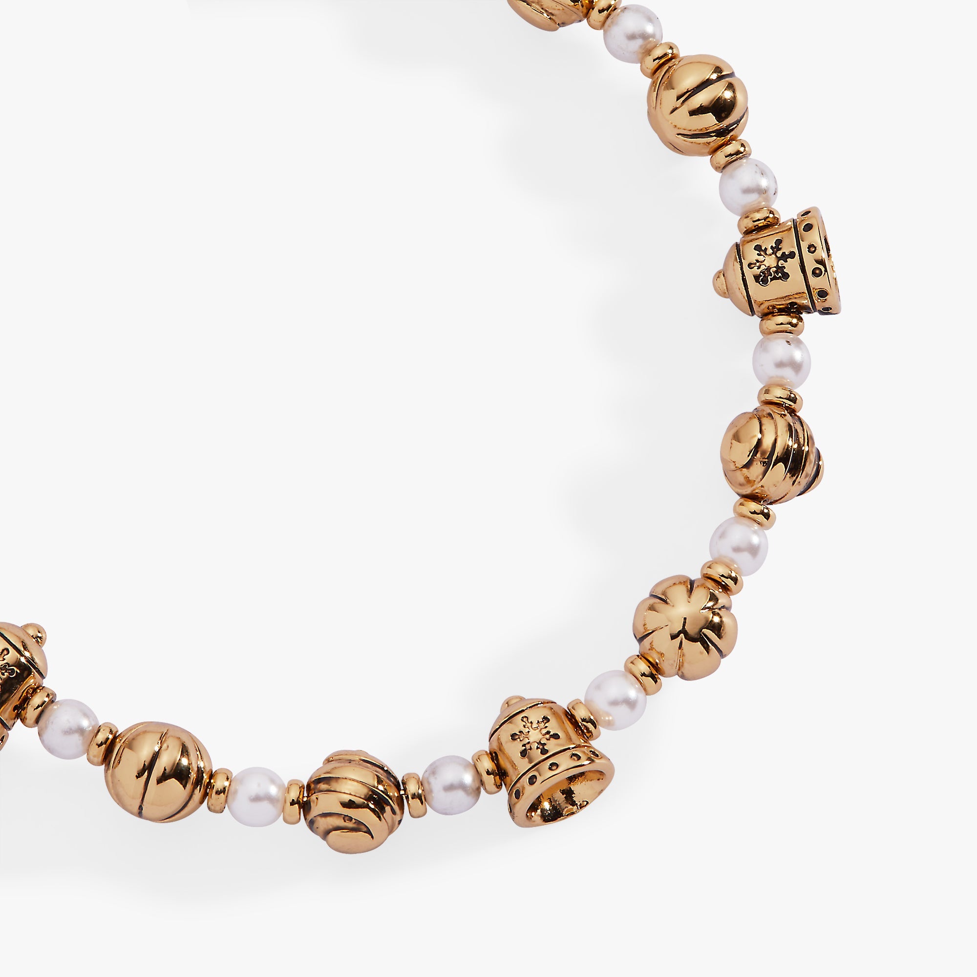 Bells Beaded Bangle Silver | Alex and Ani