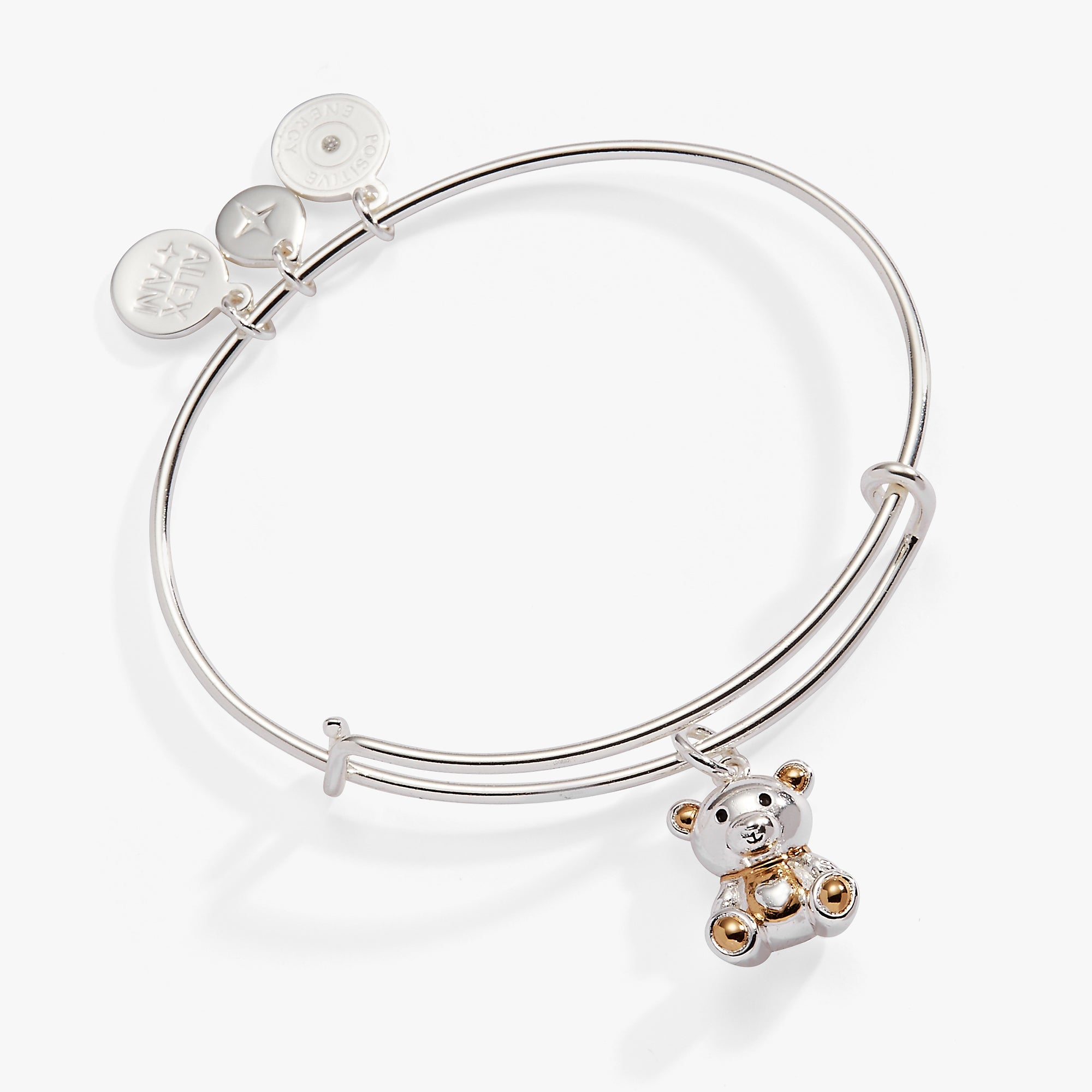 Baby's First Christmas Bracelet Two Tone | Alex and Ani